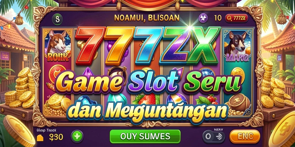 Screenshot gameplay 777ZX yang menampilkan keseruan game slot.