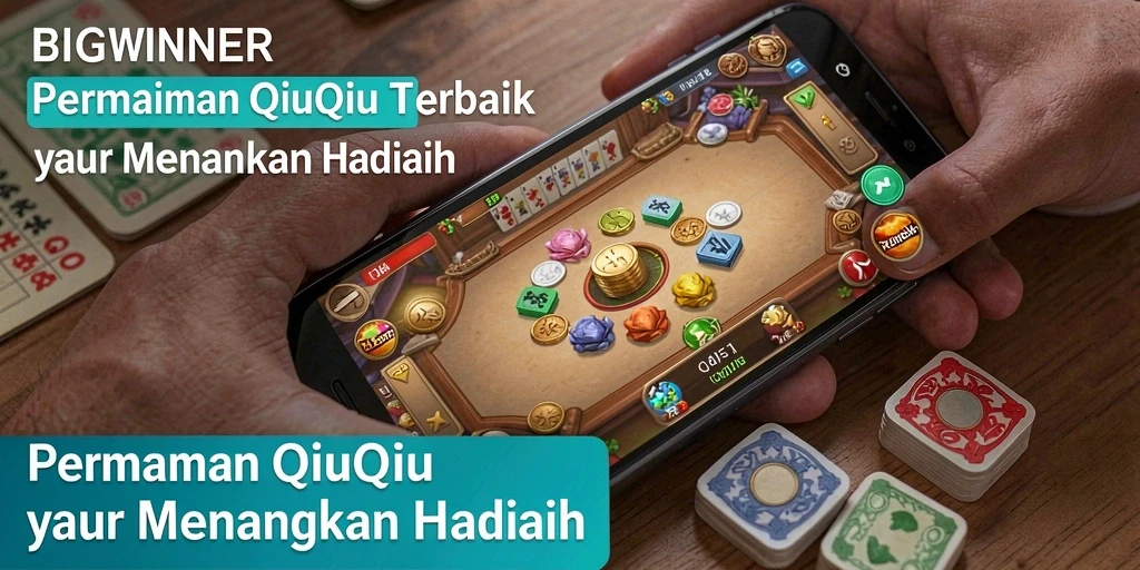 Tampilan gameplay QiuQiu yang seru dan mengasyikkan di BIGWINNER.