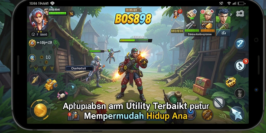 Tampilan fitur utama BOS898 yang mengatur aktivitas sehari-hari.