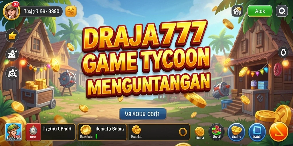 Tampilan seru gameplay DRAJA777 yang menantang.