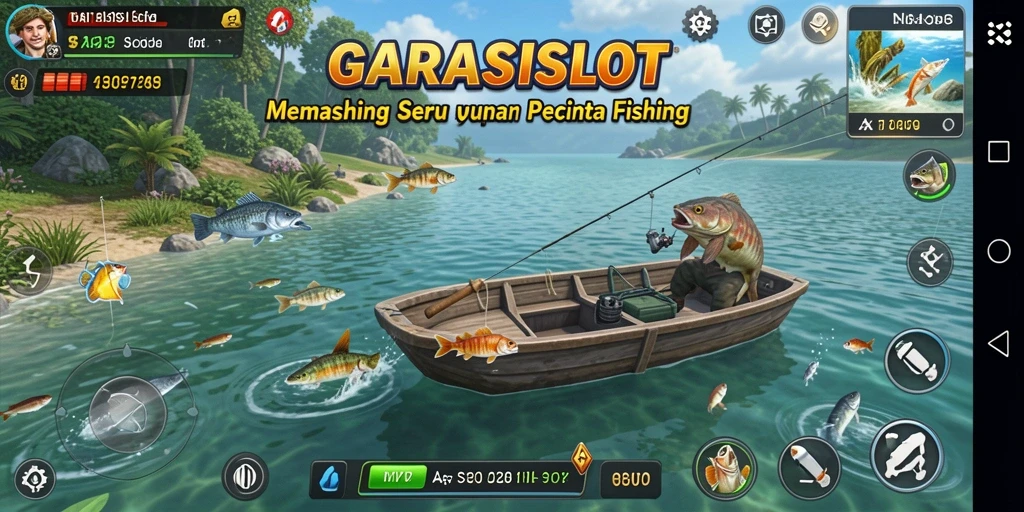 Tangkapan ikan yang luar biasa dalam gameplay GARASISLOT.
