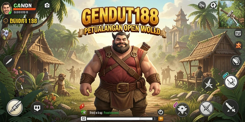 Tangkapan layar menunjukkan gameplay menakjubkan di dunia Open World.