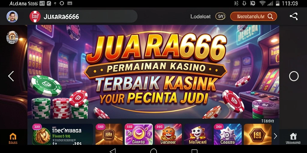 Tampilan gameplay Kasino yang seru dan menegangkan.
