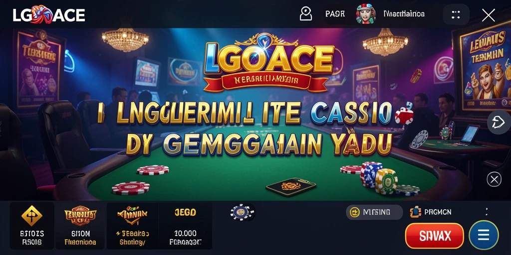 Gameplay menarik dan interaktif di LGOACE Live Casino.