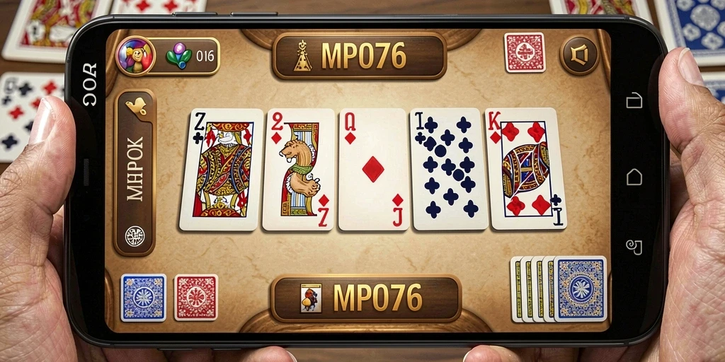 Tampilan seru gameplay Domino di MPO76 yang mendebarkan.