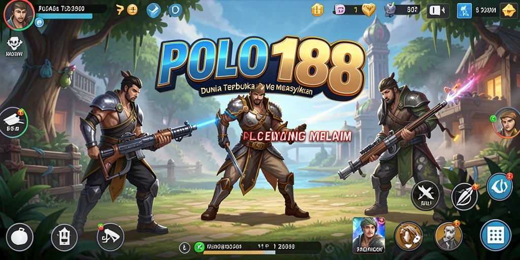 Tampilan aksi seru di dunia terbuka POLO188.