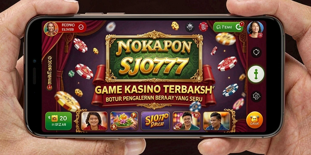 Screenshot utama SJO777 menampilkan gameplay seru dalam permainan Kasino.