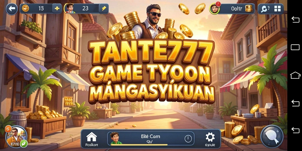 Tampilan gameplay TANTE777 yang dinamis dan menarik.