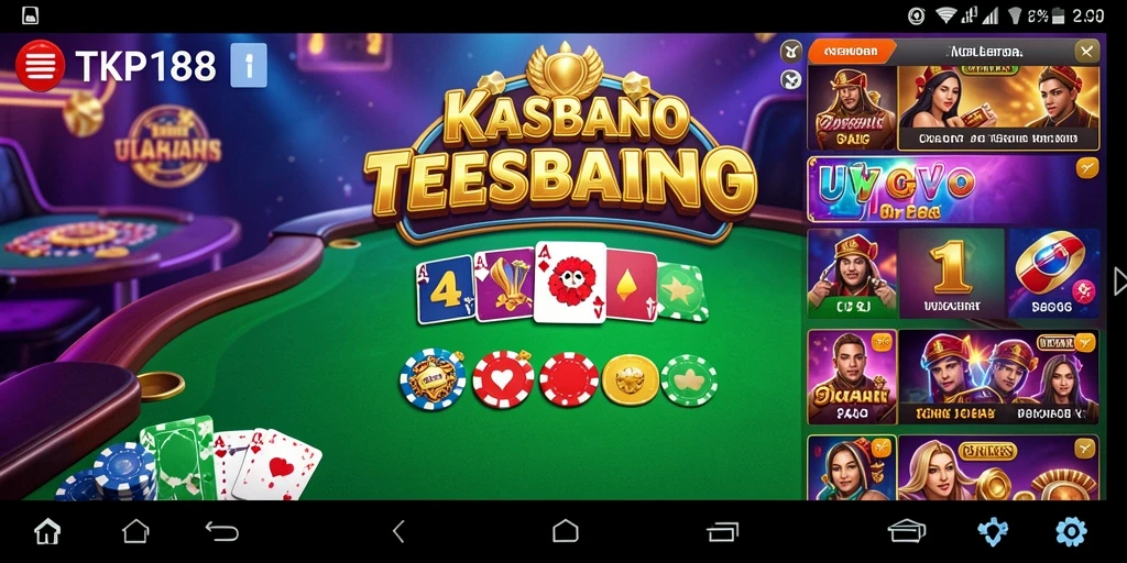 Tampilan menarik gameplay TKP188 dengan berbagai permainan Kasino.